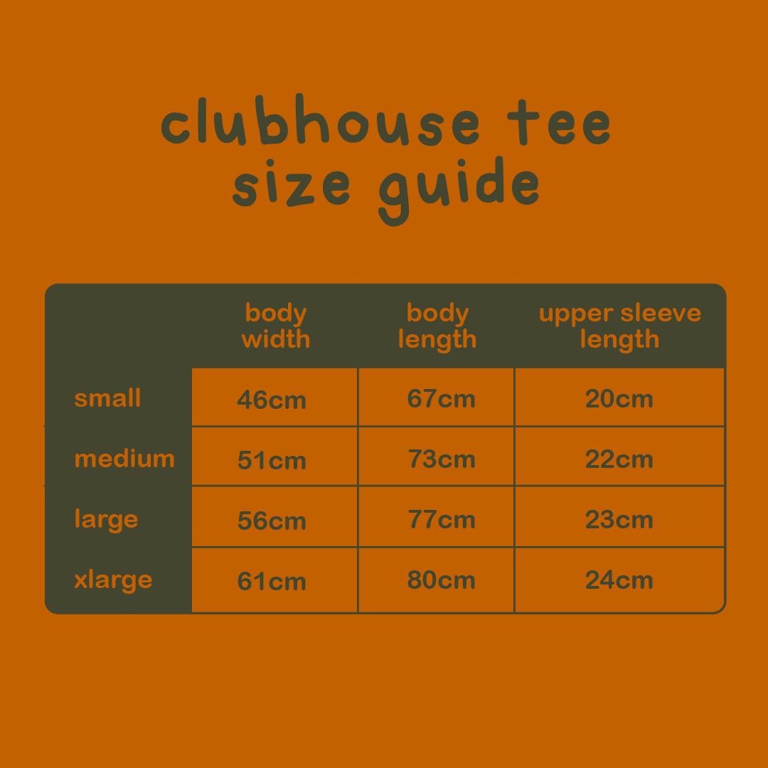 Clubhouse Tee in Military Green